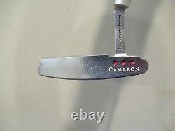 Real Clean Titleist Scotty Cameron Newport Pro Platinum MIL Spec Putter 35 Hc