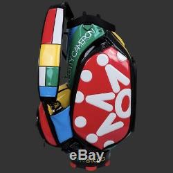 SCOTTY CAMERON 2017 Window Pane Staff Bag Titleist Multi-Color 7 Point Crown