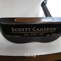 SCOTTY CAMERON Putter Dermer two Tel3 Titleist MID SLANT Rare Used F/S