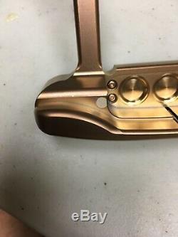 SCOTTY CAMERON SELECT NEWPORT TITLEIST PUTTER Custom COPPER ROSE PVD 34 Inches