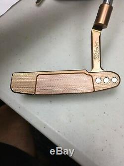 SCOTTY CAMERON SELECT NEWPORT TITLEIST PUTTER Custom COPPER ROSE PVD 34 Inches