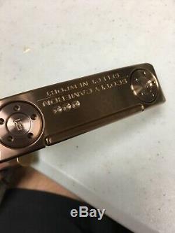 SCOTTY CAMERON SELECT NEWPORT TITLEIST PUTTER Custom COPPER ROSE PVD 34 Inches