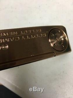 SCOTTY CAMERON SELECT NEWPORT TITLEIST PUTTER Custom COPPER ROSE PVD 34 Inches