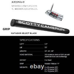 SCOTTY CAMERON SQUAREBACK 2018 Putter US Model 33in US Model TITLEIST Japan New