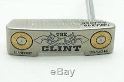 SCOTTY CAMERON THE CLINT LIMITED 2014 With HEADCOVER 35 INCH PUTTER MINT 0730962