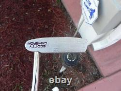 SCOTTY CAMERON TITLEIST CALIFORNIA FASTBACK Putter NO HEAD COVER Used 33 IN
