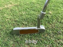 SCOTTY CAMERON TITLEIST NEWPORT BUTTON BACK PUTTER, 34 With HEAD COVER