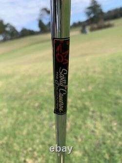 SCOTTY CAMERON TITLEIST NEWPORT BUTTON BACK PUTTER, 34 With HEAD COVER