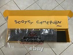 SCOTTY CAMERON TITLEIST NEWPORT BUTTON BACK PUTTER, 34 With HEAD COVER