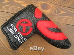 Scotty Cameron 2020 HOT HEAD HARRY Tour Only Black Red CIRCLE T Blade Headcover
