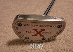 Scotty Cameron 35 Red X2 3 Dot Titleist Putter, with Headcover, RH, Mallet
