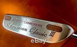 Scotty Cameron American Classic III -31 inch original grip Free Shipping