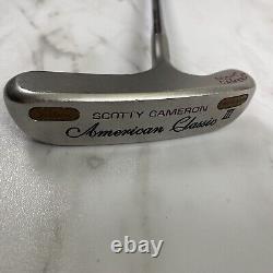 Scotty Cameron American Classic III HVY Flange RH Titleist 33 OEM Grip No Cover