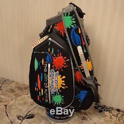 Scotty Cameron Art of Putting Black Paint Splash Staff Bag Titleist 1/100 CT New
