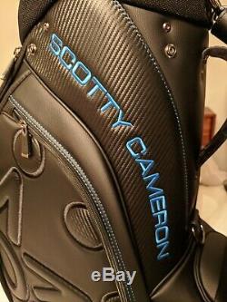 Scotty Cameron CT Black Staff Bag Back in Black Circle T Tour Use Only Titleist