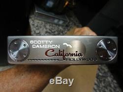 Scotty Cameron California Hollywood Titleist 35 RH Putter Excellent Cond NC