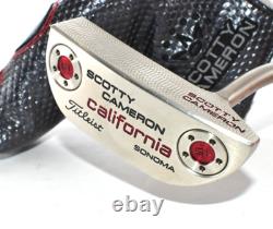 Scotty Cameron California Sonoma 34in RH Golf Club Putter Titleist Headcover HC
