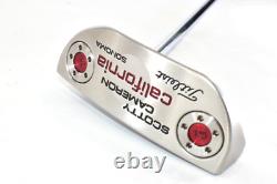 Scotty Cameron California Sonoma 34in RH Golf Club Putter Titleist Headcover HC