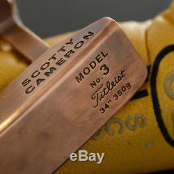 Scotty Cameron Circa62 No. 3 450g Custom Copper(34.5) #990104019 Putter
