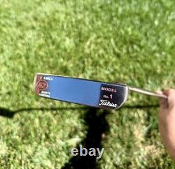 Scotty Cameron Circa 62 Model 1 Putter 35 Titleist With Cover & Original Grip