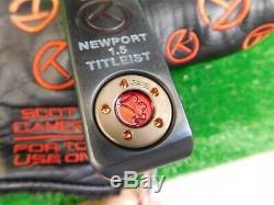 Scotty Cameron Circle T Tour Only Select Newport 1.5 Putter with Headcover 38