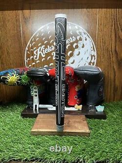 Scotty Cameron Custom Shop Titleist New Black And Grey MID Size Putter Grip