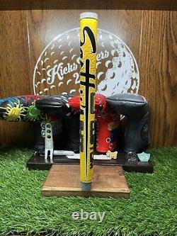 Scotty Cameron Custom Shop Titleist New Yellow And Black MID Size Putter Grip