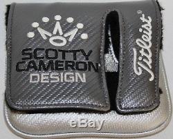 Scotty Cameron Futura 6M Left Handed Putter, 34 Inches, Wrench, Weights, Cover