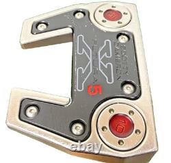 Scotty Cameron Futura X 5 Putter RH Steel 34.5 Headcover Nice Players Wrap Grip
