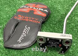 Scotty Cameron Futura X 5 Putter RH Steel 34.5 Headcover Nice Players Wrap Grip