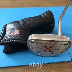 Scotty Cameron Golf Putter RH Red X Titleist 35 330 gm 303gss Insert. Withcover