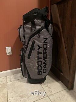 Scotty Cameron Heather Grey Cart Bag For Tour Use Only FTUO Circle T