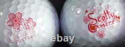 Scotty Cameron Japan Ginger Sakura Sakura Ninja Titleist Pro V1 Logo Golf Balls