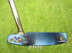 Scotty Cameron LH Garage ART OF PUTTING Tour Only Chromatic Blue Masterful 009. M