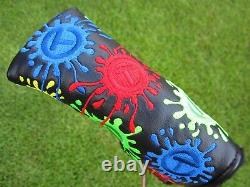 Scotty Cameron LH Garage ART OF PUTTING Tour Only Chromatic Blue Masterful 009. M