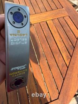 Scotty Cameron Laguna 2 Putter 35 RH Titleist Blade Milled Face
