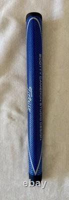 Scotty Cameron Matador Custom Shop Putter Grip Turbo Blue 2015 Titleist Pull