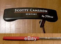 Scotty Cameron NEWPORT TeI3 Face Putter Titleist Japan 35 inch Gun blue finish