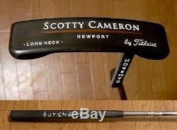 Scotty Cameron NEWPORT TeI3 Long neck Putter Titleist Japan 35 inch F/S