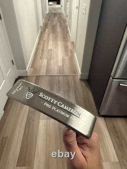 Scotty Cameron Newport 2 Pro Platinum Putter 35 inches withnew grip