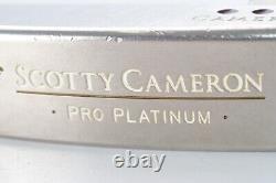 Scotty Cameron Newport Mid Slant Platinum Puteer Titleist 35in RH New Port HC PT