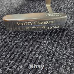 Scotty Cameron Newport Two Titleist 35 Matador Grip + Studio Design Cover NR
