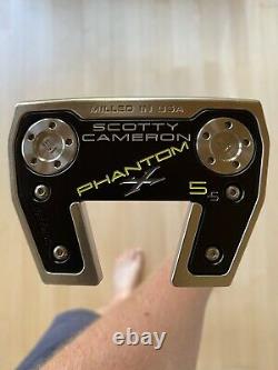 Scotty Cameron Phantom X 5.5 Putter 34 2021 Sold Out