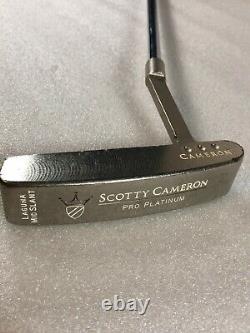 Scotty Cameron Pro Platinum Laguna Mid Slant 35 Inches RH Putter Used Titleist