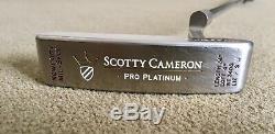 Scotty Cameron Pro Platinum Newport Mil-Spec putter 340g