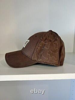 Scotty Cameron Putters Titleist Brown Scotty Dog All Over Print Hat Size M/L