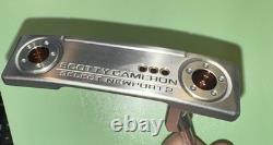 Scotty Cameron Select Newport 2 Putter Custom Texas Longhorns Logo 35 with Cover