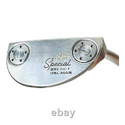Scotty Cameron Special Select Del Mar Titleist 34 Putter Steel Shaft Headcover
