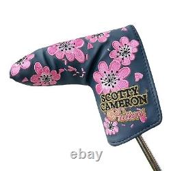 Scotty Cameron Special Select Del Mar Titleist 34 Putter Steel Shaft Headcover