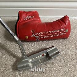 Scotty Cameron Studio 303 Stainless Newport 2 Titleist Blade Putter 35 330g